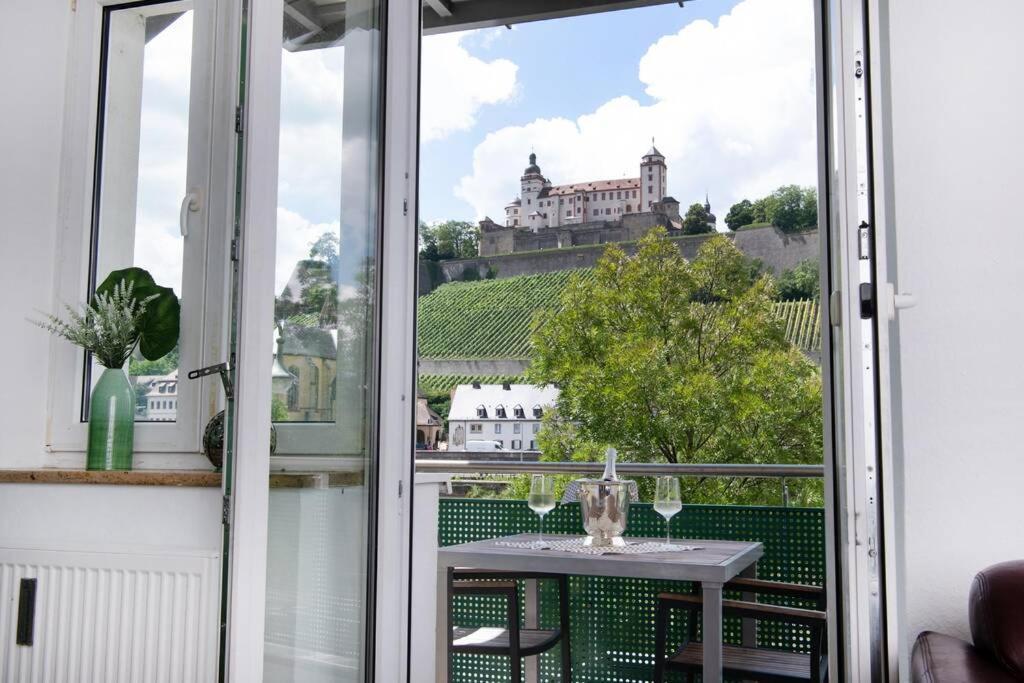 Ferienwohnung Panorama Mit Festungsblick Wurzburg Bagian luar foto